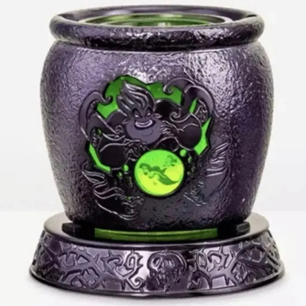Disney Villains Scentsy Wax Warmer Limited-Edition Metallic Purple Cauldron